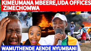 Kimeumana mbeere north🔥WEMECHOMA OFFICES ZA UDA,RAIA HAWATAKI KUBEBEWA AKILI 