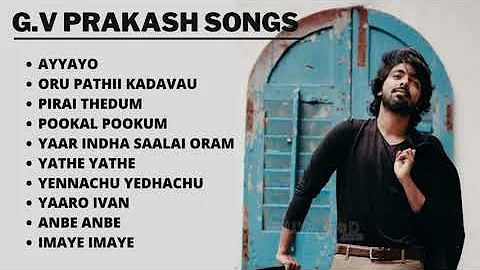 GV Prakash Songs Tamil Hits | JukeBox | Tamil Songs | Love Songs | Melody Songs | Hits | UniPlay