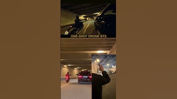 Behind the scenes from one-shot thriller shot on FPV drone #shorts #behindthescenes