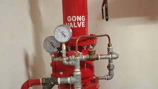 Alarm check valve Assembly installation || ICV working principal || Gong bell  || Fire fighting