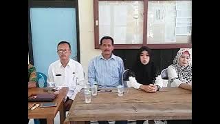 Deklarasi anti HOAX. Kades dan Perangkat desa Pagendingan kec. Galis kab. Pamekasan