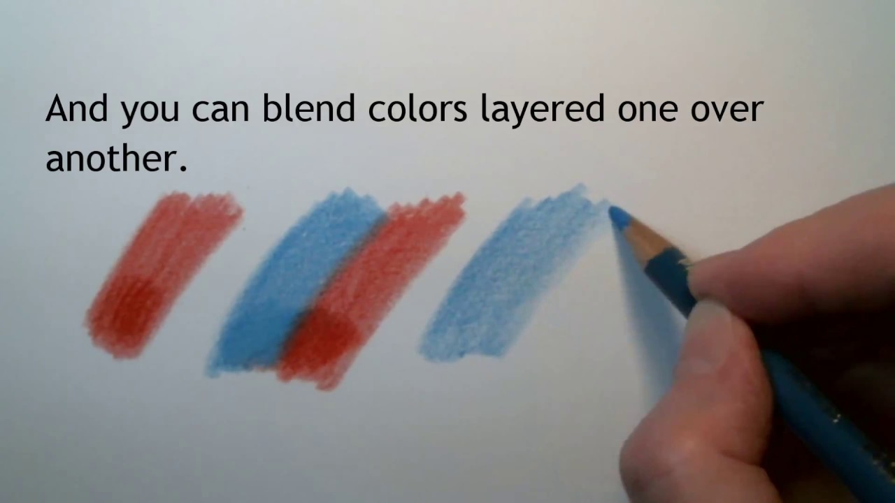 Blending with Colored Pencil Video Demonstration by A Space to