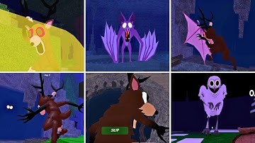 99Nights in the Forest: Bat/Cave Update All Cutscenes‚ Story and Jumpscares