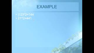 ADAM NUMBER Program with explanation