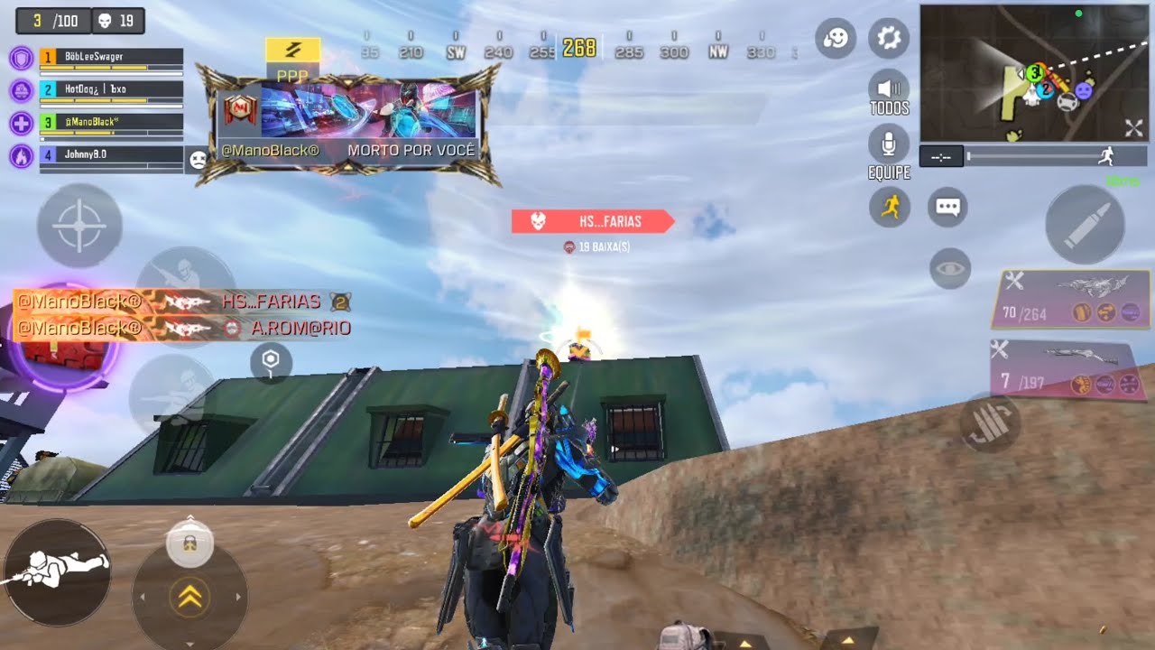 Johnny Gaming Codm Jogando com BoBLeeSwager, Johnny 8.0 e Hotdog bxo 28 Kills Totais#codm ...
