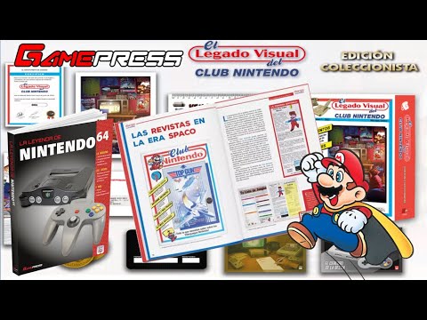 LA LEYENDA DE NINTENDO 64 y EL LEGADO DEL CLUB NINTENDO 📕 Los nuevos libros de Gamepress