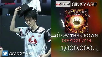 【DDRA3】DSP14 GLOW THE CROWN 1,000,000 player:GINXYASU