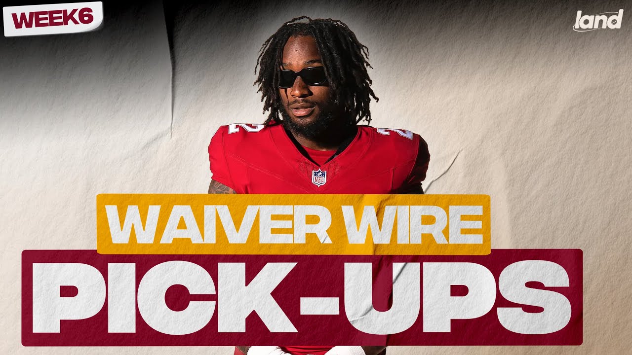 10+ MUST-ADD Waiver Wire Pickups For Week 6