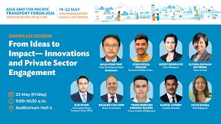 Showcase Session 3 – From Ideas to Impact: Innovations and Private Sector Engagement (22 May)