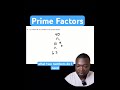 Do you know your prime Factors? #gcsemaths #maths #gcsemathsrevision