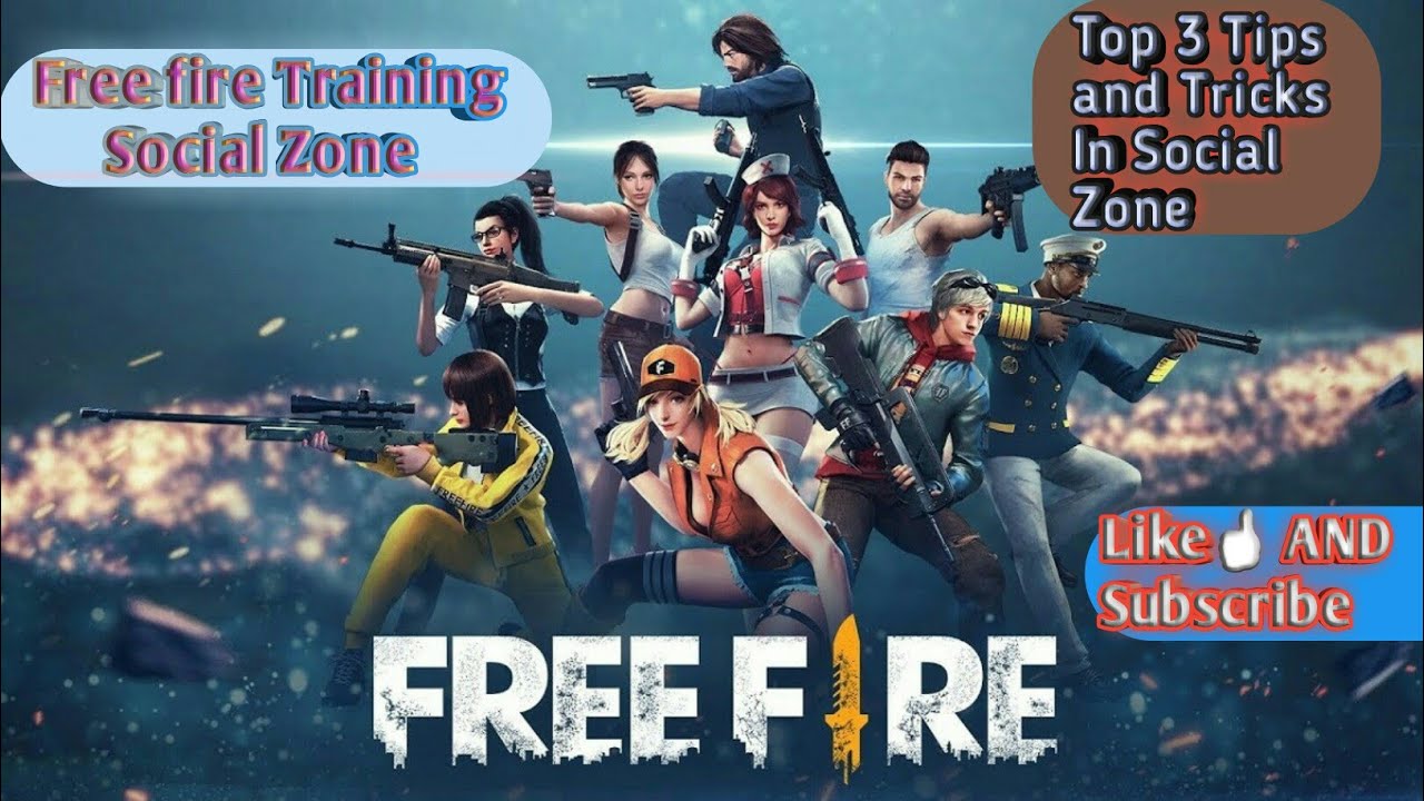 Free fire Training Social Zone Secret 3 Tips And Tricks ...