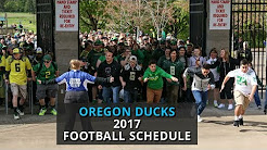 Oregon Ducks 2017 football schedule