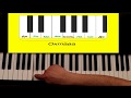 Как научиться играть на пианино Видео урок для начинающих