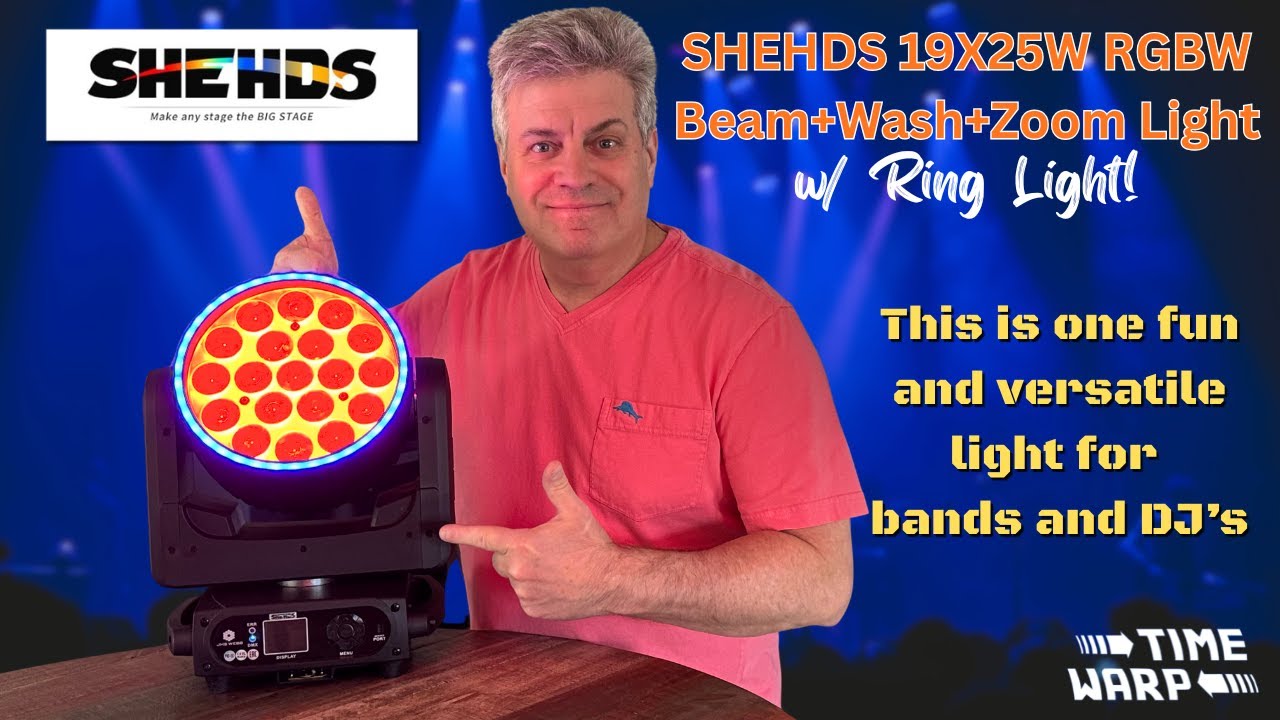 Ultimate LED Beam Wash Test: Worth Your Money? Shehds LED Beam+