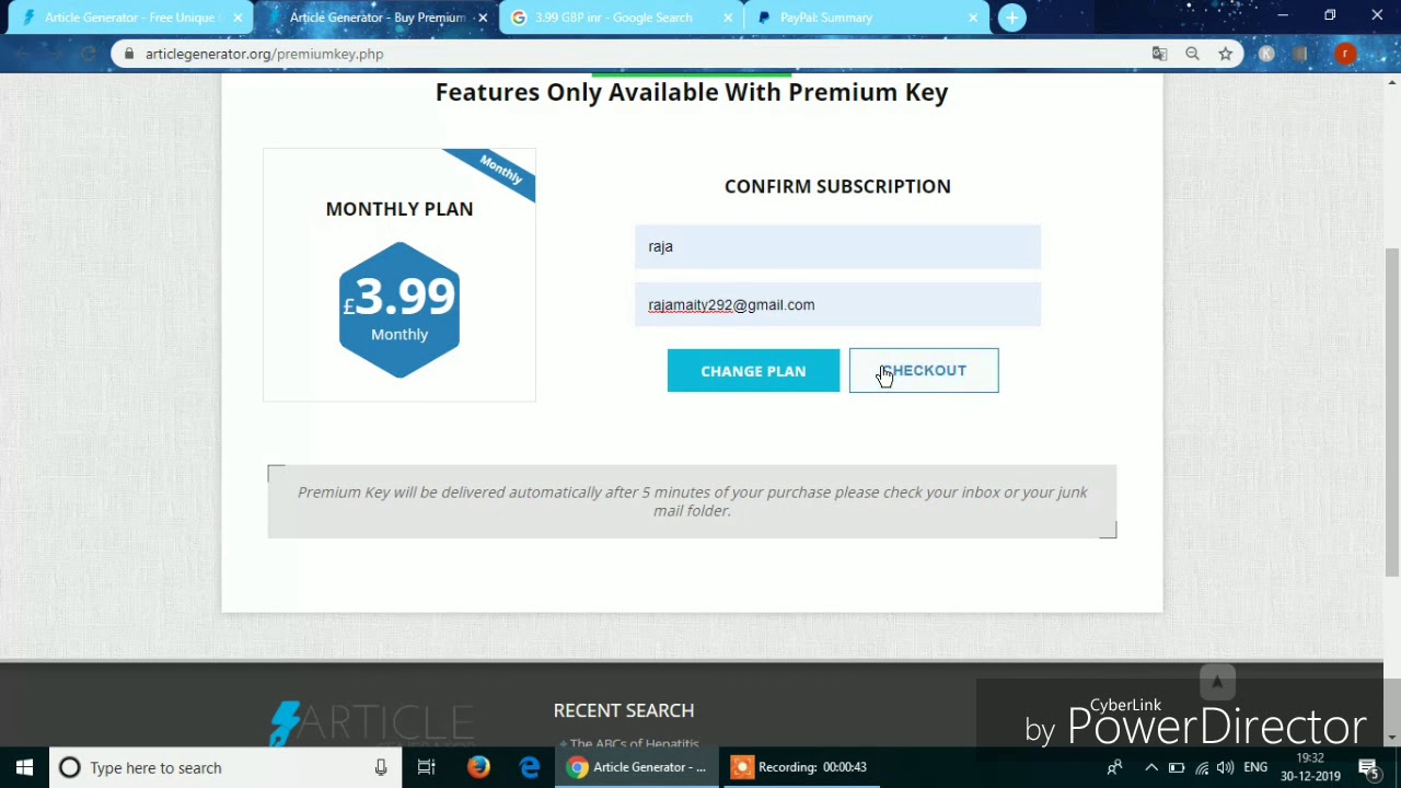 is Premium Key Article Generator? - YouTube