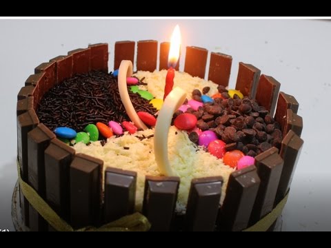 easy kitkat cake diy