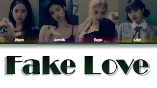 How Would BLACKPINK Sing 'FAKE LOVE' BTS Color Coded Lyrics (FM) Resimi