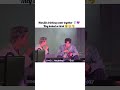 NamJin drinking water together 🥤💜 #namjin #bts