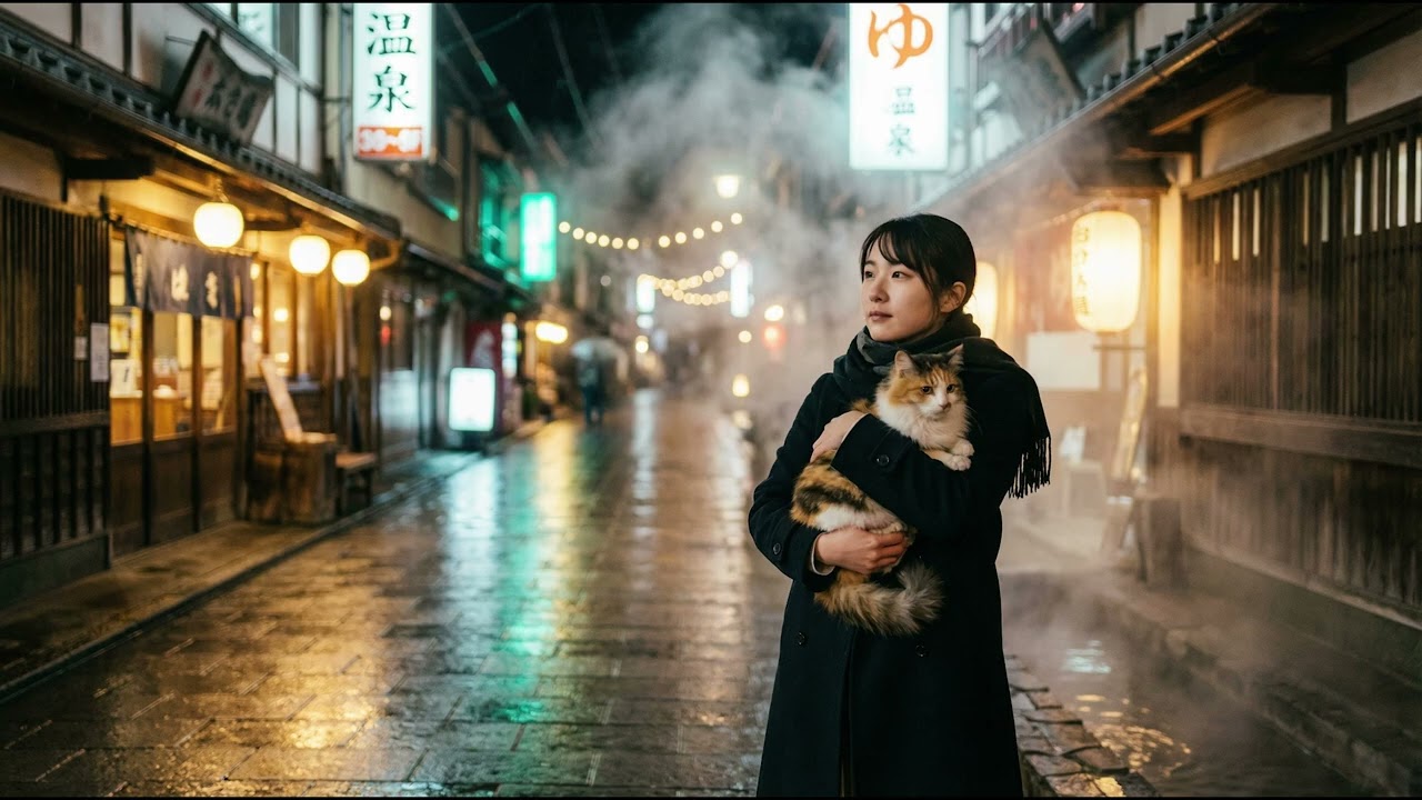 Oita Onsen Steam Pop – Japanese City Pop Night Instrumental/大分 温泉スチーム・シティポップ｜夜の日本インストBGM