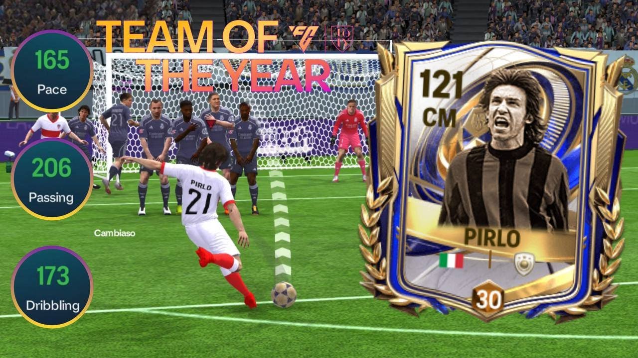 Обзор 116 Андреа Пирло, центральный полузащитник – Мозг вашей полузащиты