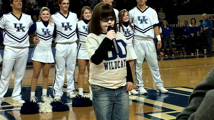 Little Girl ROCKS My Old Kentucky Home