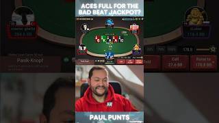 Aces Full for the Bad Beat Jackpot ? ggpoker