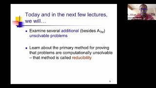 CptS 317: Theory Of Computation - Reducibility I (Spring 2020)
