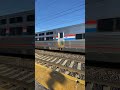 Amtrak Viewliner w/Testing Equipment #highspeed #train #usa #shorts #short #trains #test #railway