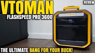 Unboxing The Ultimate Power Beast Vtoman Flashspeed Pro 3600 Real Test, Crazy Experience