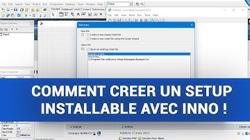 Comment créer un setup exécutable avec Inno Compiler