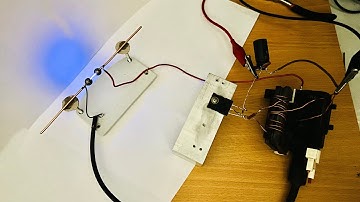 Spark radio hertz transmitter