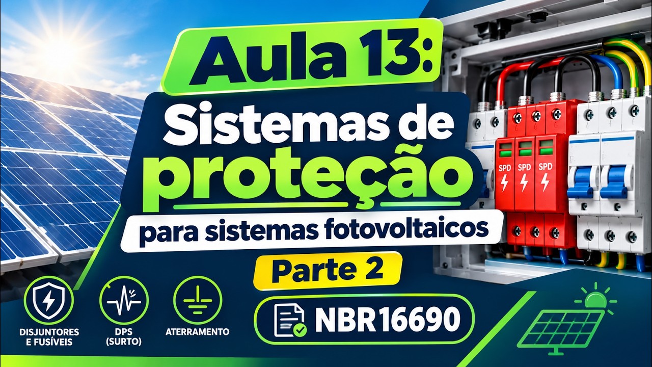 Aula 13: Sistemas de proteção para sistemas fotovoltaicos_Parte 2_NBR16690