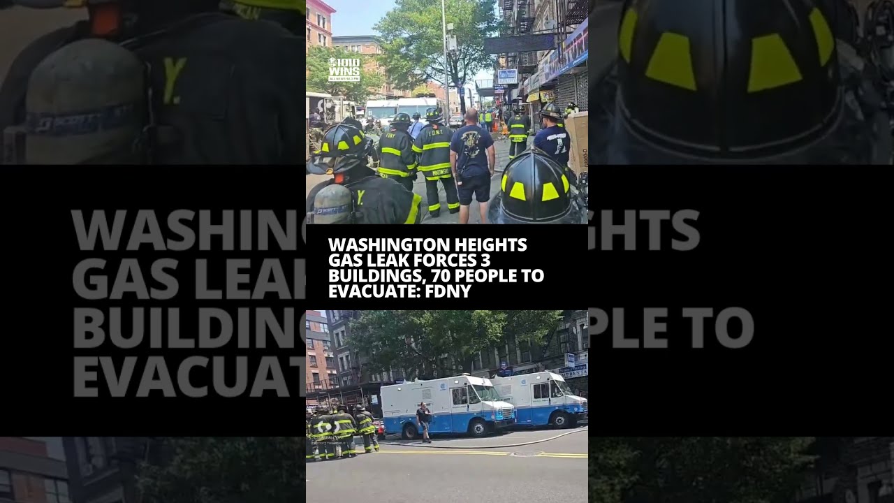 Washington Heights Gas Leak Forces 3 Buildings 70 People To Evacuate FDNY