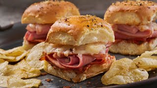 Ham & Cheese Sliders | 1 Minute Tutorial