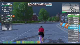 Zwift - Richmond Rollercoaster (The Fan Flats Reverse) mit Jacques - 21.04.26