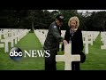 World War II veterans pay respects at US cemetery in Normandy