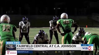 Week 2 Fairfield Central 56 At C.a. Johnson 0