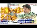 お腹いっぱいダイエットはタンパク質で！主治医が見つかる診療所の抄録、糖尿病患者も実践