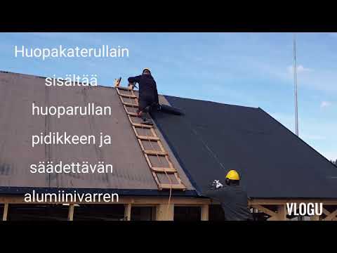 Video: Miten muokattua bitumikattoa käytetään?