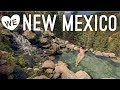 Hot Springs, Kayaking, Slot Canyons, & Badlands NEW MEXICO Travel Vlog