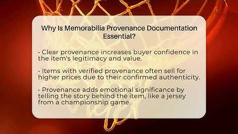 Why Is Memorabilia Provenance Documentation Essential? - The Memorabilia Zone