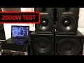 Speakers test 2000W B&C RCF t.amp TSA 4-1300