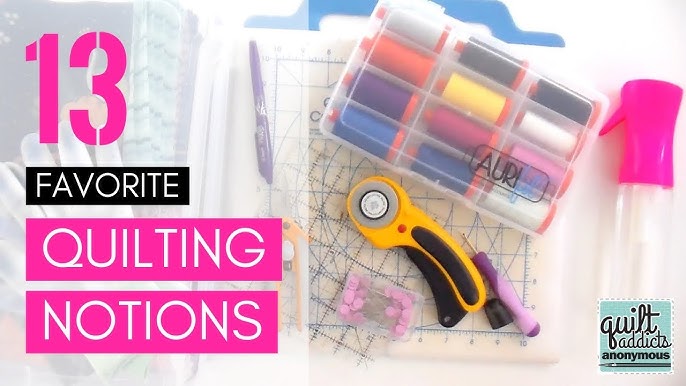 13 of the Essential Tools and Materials Necessary to Start Quilting