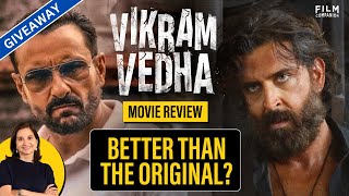 Vikram Vedha Review | Hrithik Roshan | Saif Ali Khan | Pushkar & Gayathri | Anupama Chopra | FC