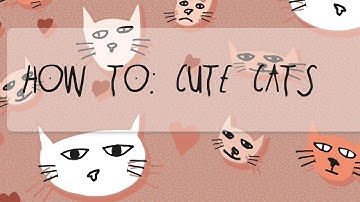 How to: Create a Cute Cat Pattern - Adobe Illustrator Tutorial