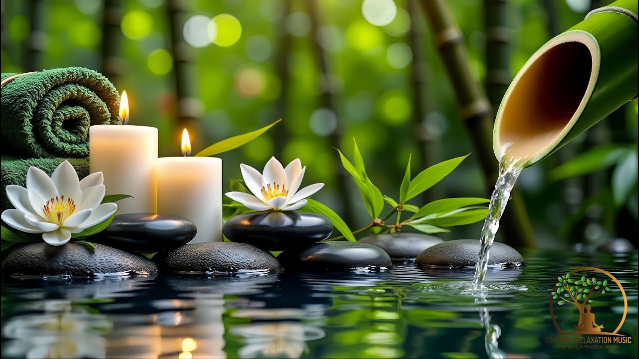 Beautiful Relaxing Music 🌿 Soothing Relaxation Music, Water Sounds for Sleep, Stress Relief