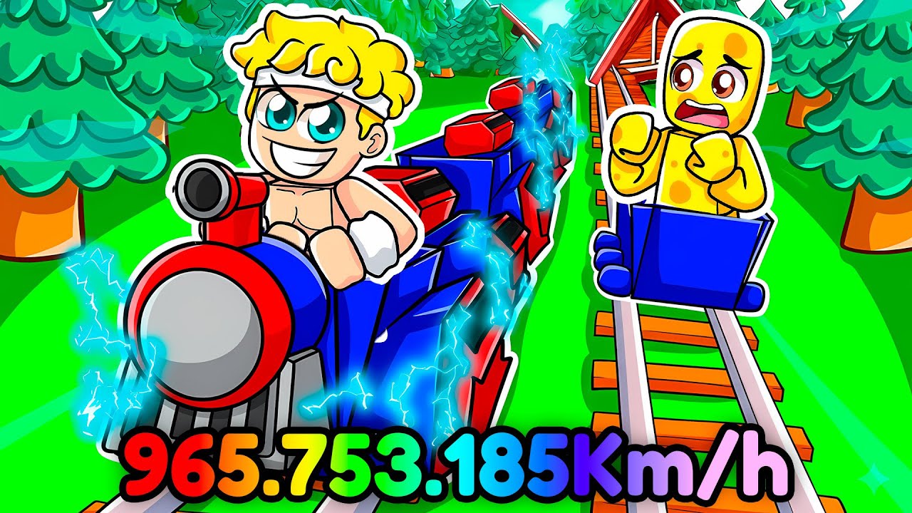 Gasté $967,578,345 en LA MEJOR MONTAÑA RUSA de ROBLOX