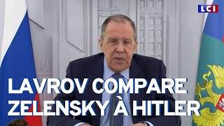 Lavrov compare Zelensky à Hitler