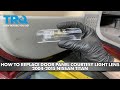 How to Replace Door Panel Courtesy Light Lens 2004-2015 Nissan Titan