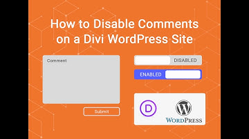 How to Disable Comments on a Divi WordPress Site